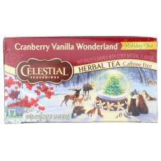 CELESTIAL SEASONINGS: Tea Crnbry Vnla, 20 bg