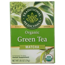 TRADITIONAL MEDICINALS: Tea Matcha Toasted Rice, 16 bg