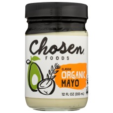 CHOSEN FOODS: Classic Mayo Org, 12 oz