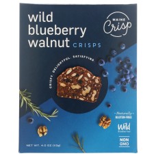 MAINE CRISP: Crisps Blueberry Walnut, 4 oz