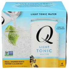 Q TONIC: Water Tonic Light 4Pk, 30 fo