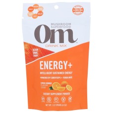 OM MUSHROOMS: Energy+ Citrus, 4 oz