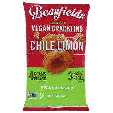 BEANFIELDS: Cracklins Chile & Lime, 3.5 oz
