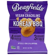 BEANFIELDS: Cracklins Korean Bbq, 1 oz