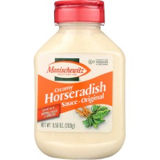 MANISCHEWITZ: Sauce Hrseradish Crmy Orgnl, 9.5 oz