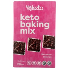 KISS MY KETO: Baking Mix Brownie Gf, 7.05 oz