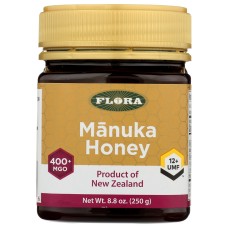 FLORA HEALTH: Manuka Hny Mgo 400 Umf12, 8.8 oz