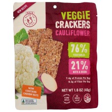BACK TO BASICS: Crackers Veggie Cauliflow, 1.59 oz