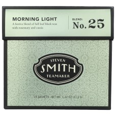 SMITH: Tea Black Morning Light, 15 bg