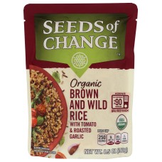 SEEDS OF CHANGE: Rice Jsmn Wld Brw Tmt Org, 8.5 oz