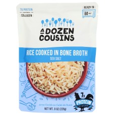 A DOZEN COUSINS: Rice Sea Salt Rte, 8 oz