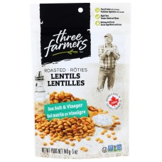 THREE FARMERS FOODS INC: Snack Lentil Sslt Vinegar, 140 gm