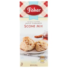 FISHER: Scone Mix Maple Cinnamon, 14 oz