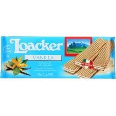 LOACKER: Wafer Vanilla 175G, 6.17 oz