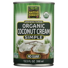 NATIVE FOREST: Cream Coconut Simple, 13.5 oz