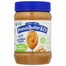 PEANUT BUTTER & CO: Peanut Bttr Smply Smooth, 16 oz