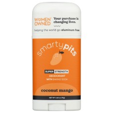 SMARTYPITS:	Coconut Mango Super Strength Formula, 2.65 oz