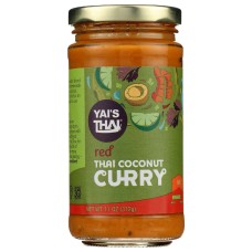 YAIS THAI: Sauce Thai Ccnt Crry Red, 11 oz