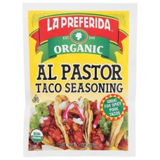 LA PREFERIDA: Seasoning Al Pstr Tco Org, 1 oz