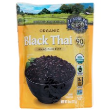 LUNDBERG: Rice Blck Thai Khao Dum, 8 oz