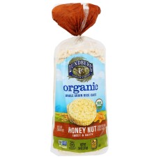 LUNDBERG: Rice Cake Honey Nut Org, 9.6 oz