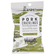 EPIC: Pork Cracklings Jalapeno, 2.5 oz