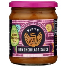 SIETE: Sauce Enchilada Red, 15 oz
