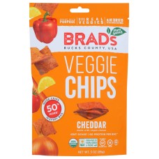 BRADS PLANT BASED: Chip Cheddar, 3 oz