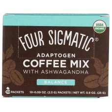 FOUR SIGMATIC: Coffee Ashwagandha Balanc, 0.9 oz
