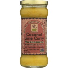 STAR ANISE: Sauce Coconut Lime Curry, 12 oz