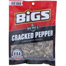 BIGS: Seed Snflwr Seaslt Blk Pp, 5.35 oz