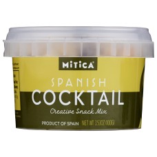 MITICA: Snack Mix Spanish Minitub, 3.53 oz