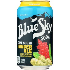BLUE SKY: Soda Ginger Ale, 72 oz