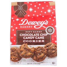 DEWEYS: Cookie Ch Chip Candy Cane, 6 oz