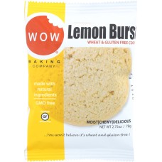 WOW BAKING: Cookie Gf Lemon Burst Ss, 2.75 oz