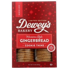 DEWEYS: Cookie Gingerbread Mrvian, 9 oz