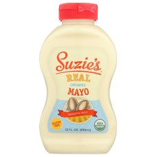 SUZIE'S: Mayonnaise Organic, 12 fo