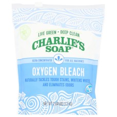 CHARLIES SOAP: Oxygen Bleach, 2.64 lb