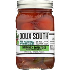DOUX SOUTH: Tomatoes Drunken, 16 oz