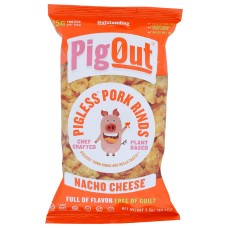 PIGOUT: Vegan Pork Rind Nacho Cheese, 3.5 oz