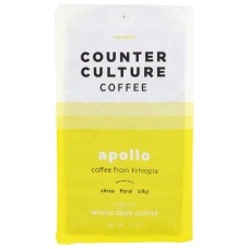 COUNTER CULTURE: Coffee Beans Apollo, 12 oz