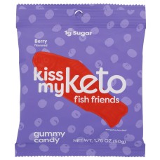 KISS MY KETO: Gummy Sweet Fish, 1.76 oz