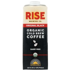 RISE BREWING CO: Coffee Black Cold Brew, 32 fo