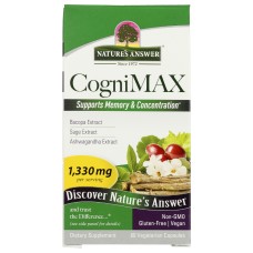NATURE'S ANSWER: Cognitive Max, 60 vc