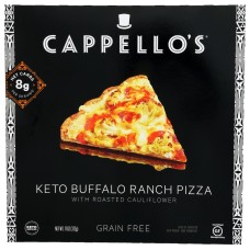CAPPELLOS: Pizza Buffalo Ranch Keto, 11 oz