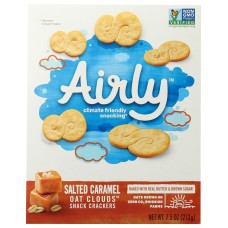 AIRLY: Crackers Salted Caramel, 7.5 oz