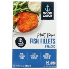 GOOD CATCH: Fish Flt Breaded Plnt Bsd, 8 oz