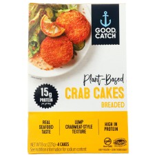 GOOD CATCH: Crab Cakes Breaded Plnt B, 8 oz
