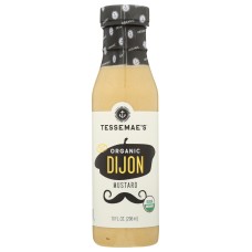 TESSEMAES: Mustard Dijon Org, 10 oz