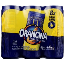 ORANGINA: Orangina 11.2Fo 6Pk Cans, 67.2 fo